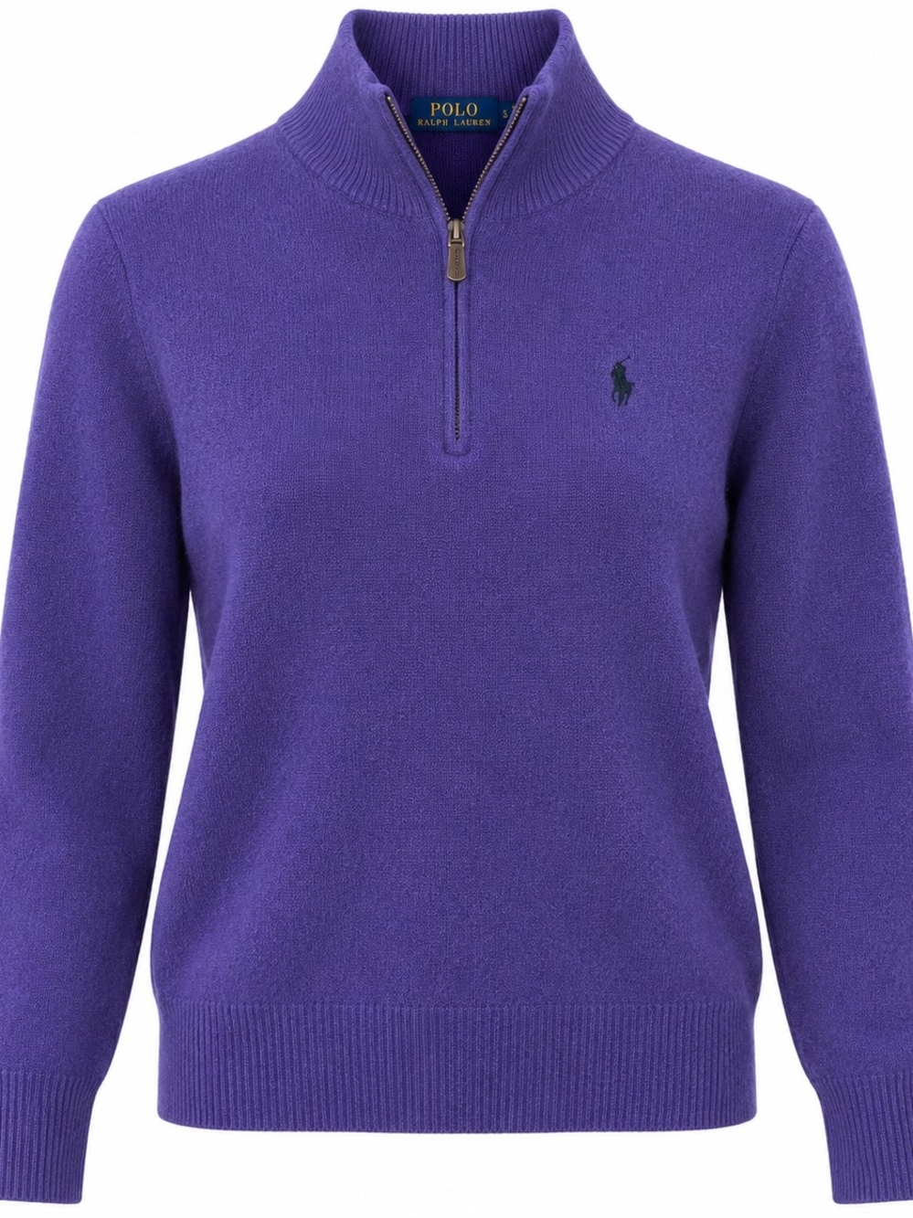 Polo by Ralph Lauren Purple Half-Zip Women's Sweater